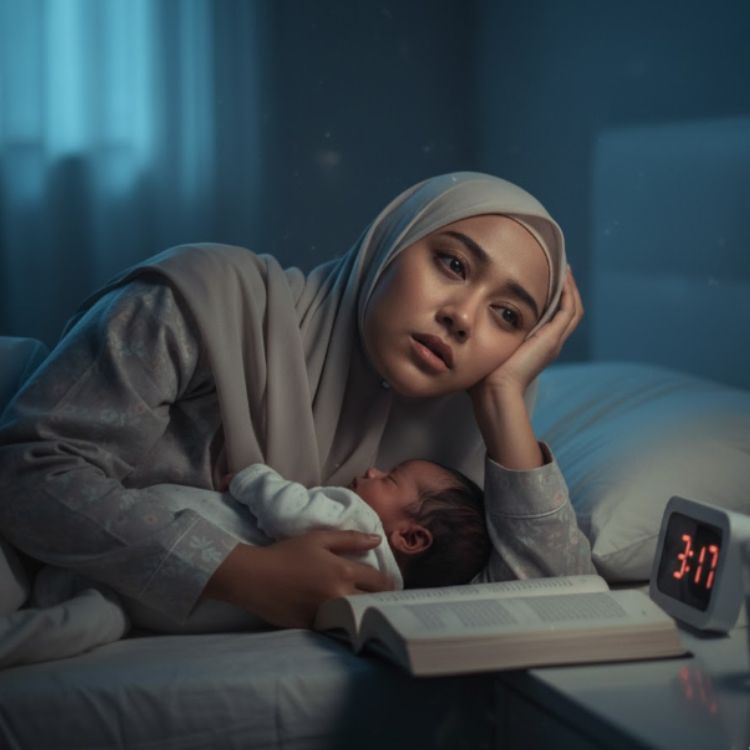 kemurungan selepas bersalin