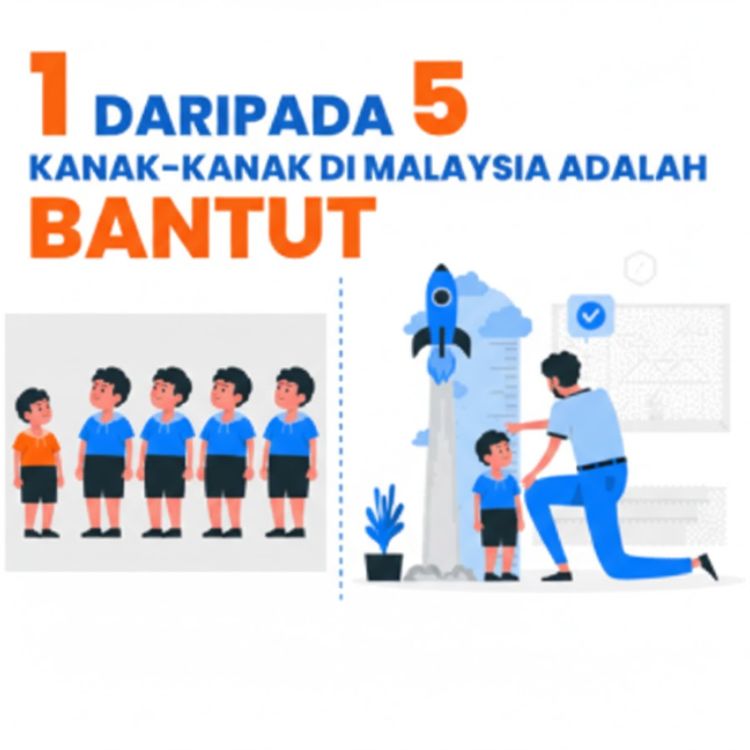 kanak-kanak di malaysia semakin bantut